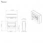 Preview: Glowfire ethanol fireplace Harstad